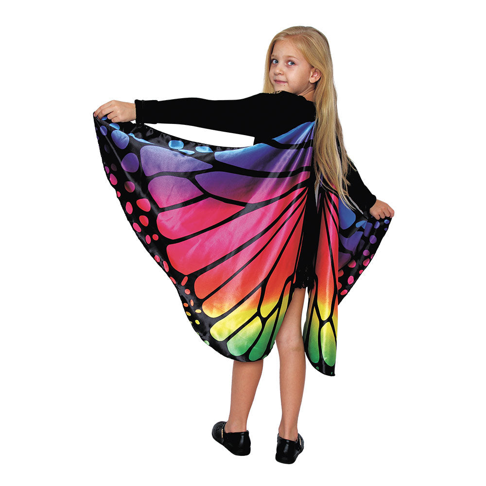 Mad Toys Satin Enchanted Butterfly Wings Halloween Child Costumes Accessories