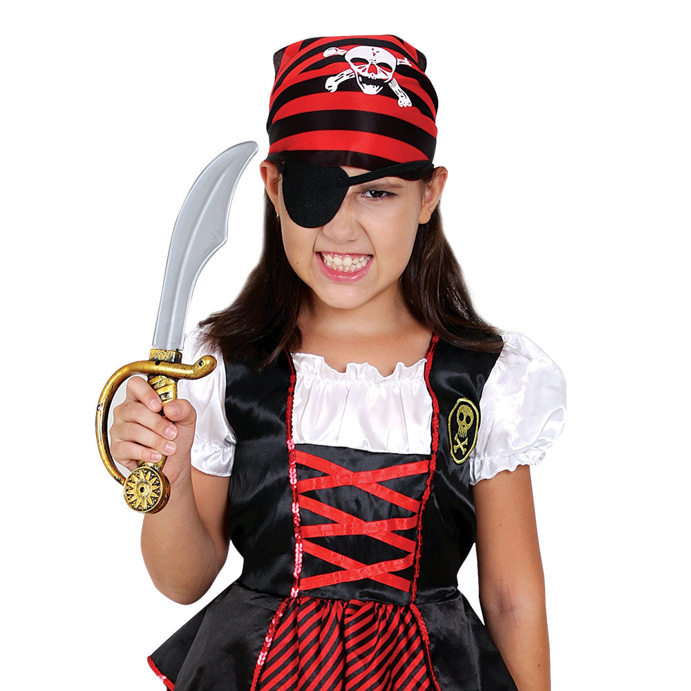 Mad Toys Pirate Girl Halloween Child Costume Set
