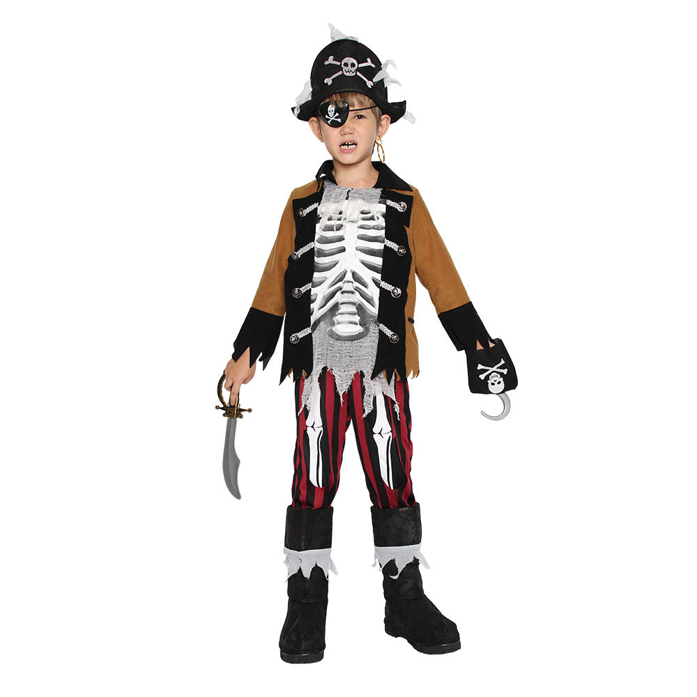 Mad Toys Pirate Boy Kids Halloween Child Costume Set