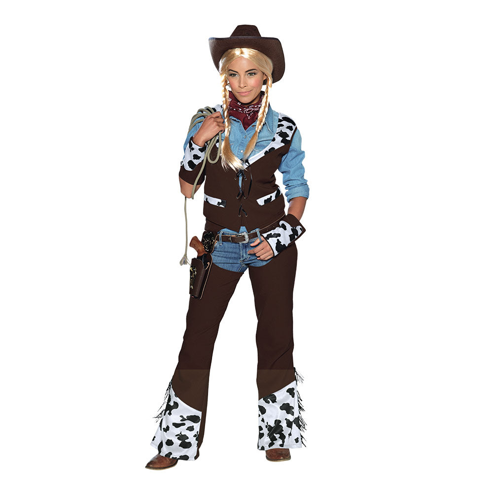 Mad Toys Cowgirl Halloween Adult Costumes