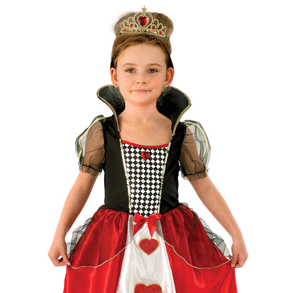 Mad Toys Queen of Hearts Halloween Roleplay Theme Party Child Costumes