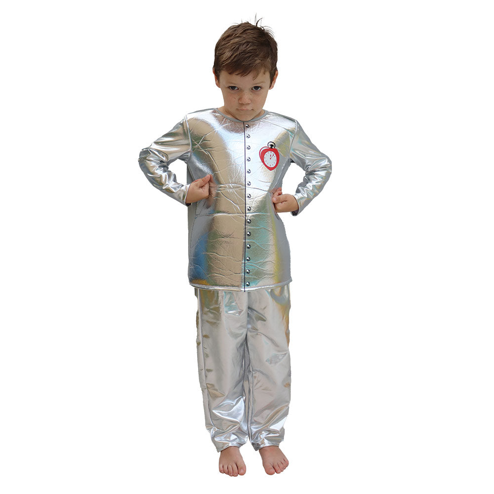 Mad Toys Tin Man Wizard of Oz Book Week and World Book Day Roleplay Theme Party Halloween Child Costumes