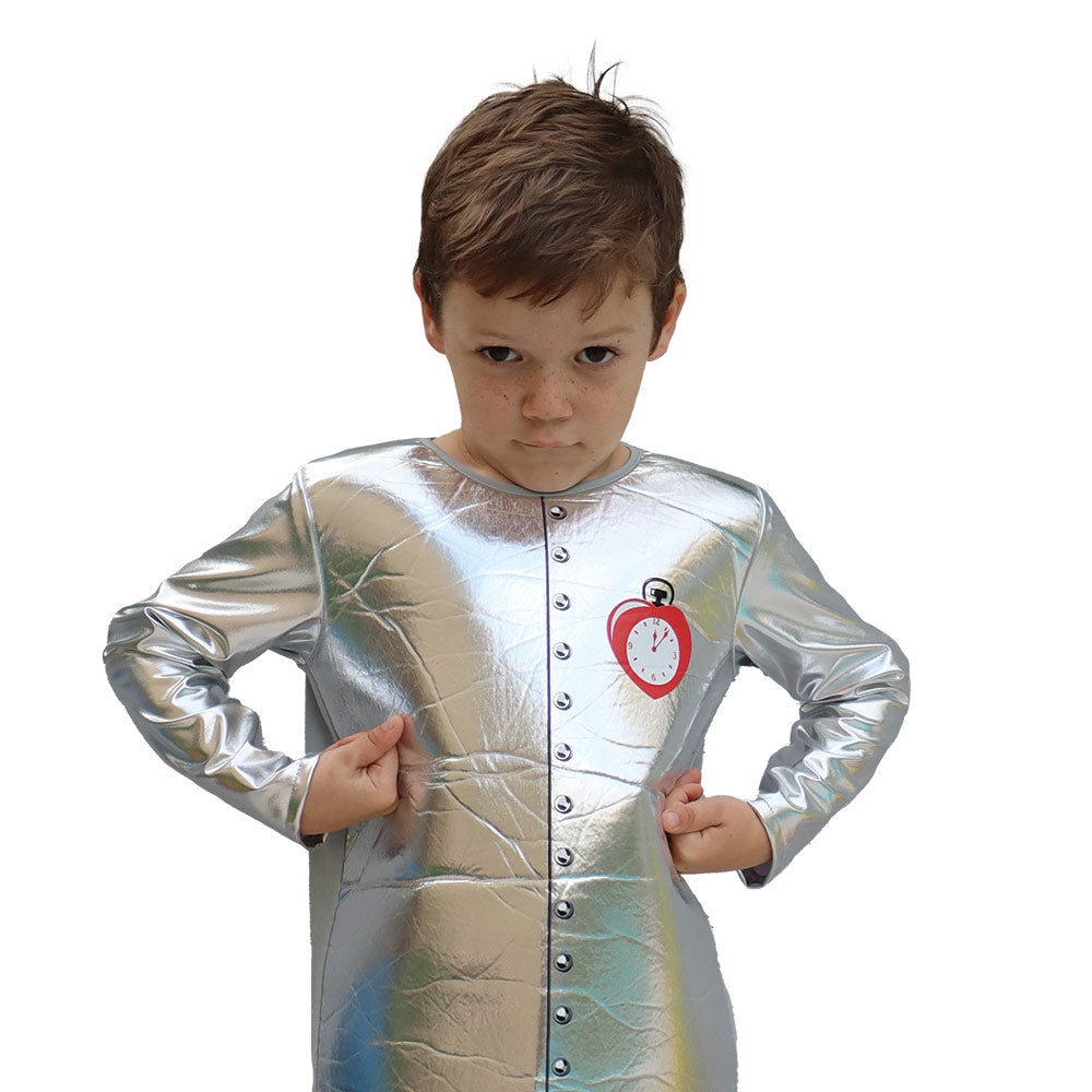 Mad Toys Tin Man Wizard of Oz Book Week and World Book Day Roleplay Theme Party Halloween Child Costumes