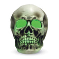Mad Toys Scary Green Light-Up Giant Skull Halloween Decoration