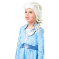 Rubies Official Disney Frozen 2 Elsa Wig Book Week and World Book Day Halloween Child  Accessory