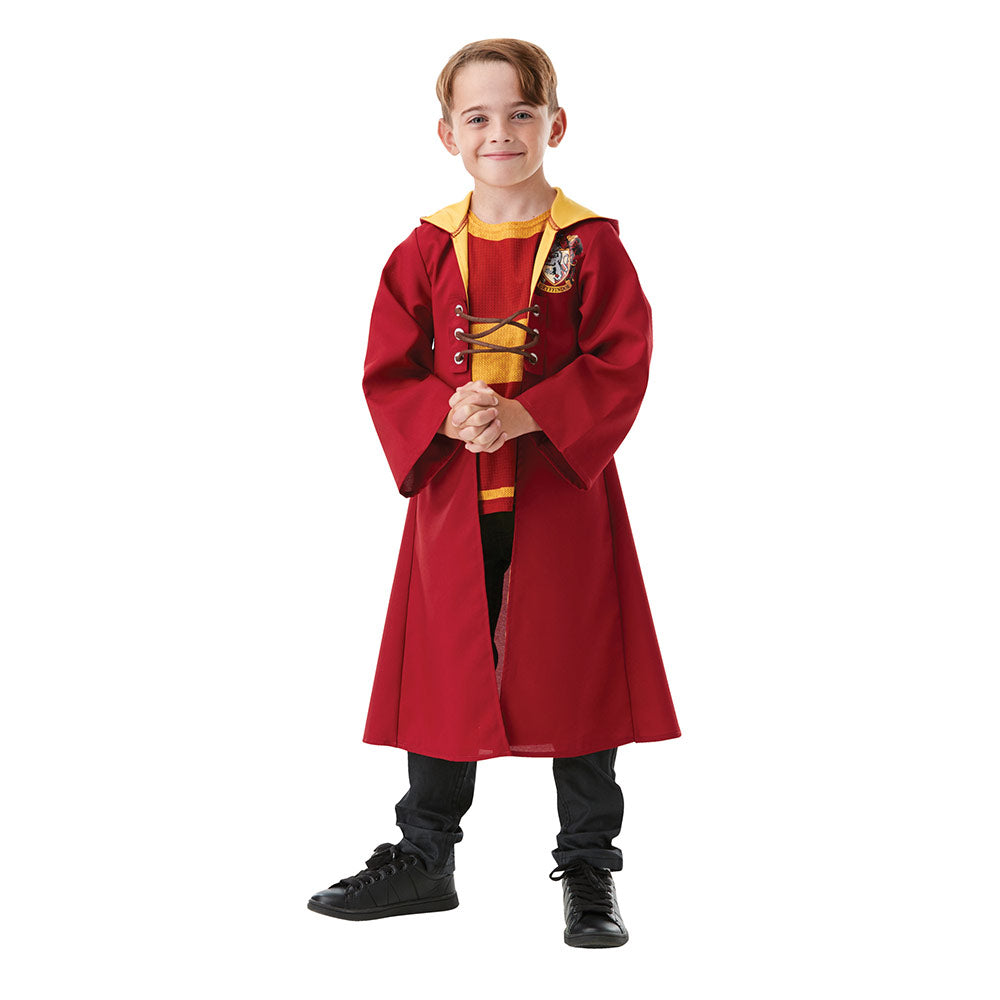 Rubie's Official Quidditch Deluxe Hooded Child Robe Book Week and World Book Day Halloween Costume