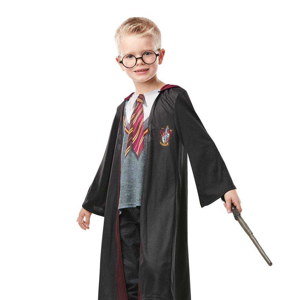 Rubie's Official Harry Potter Photoreal Printed Child Robe Book Week and World Book Day Halloween Costume