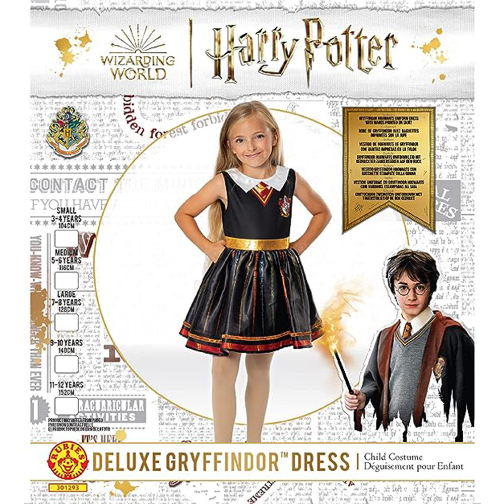 Rubie's Official Harry Potter Hogwarts Dress Book Week and World Book Day Halloween Costume