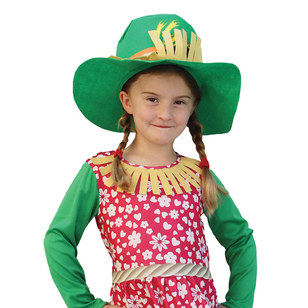 Mad Toys Scarecrow Girl Book Week and World Book Day Roleplay Halloween Child Costumes