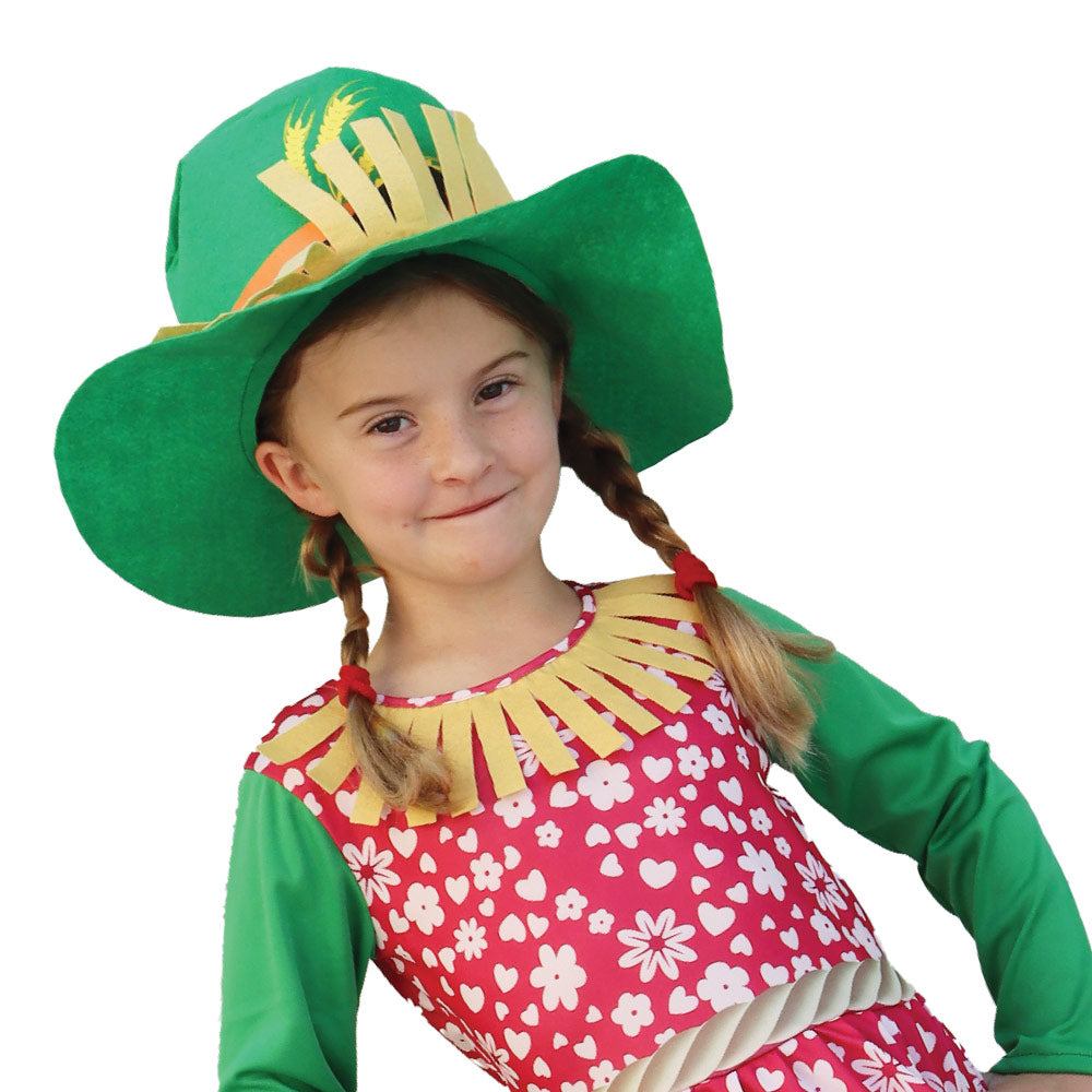 Mad Toys Scarecrow Girl Book Week and World Book Day Roleplay Halloween Child Costumes