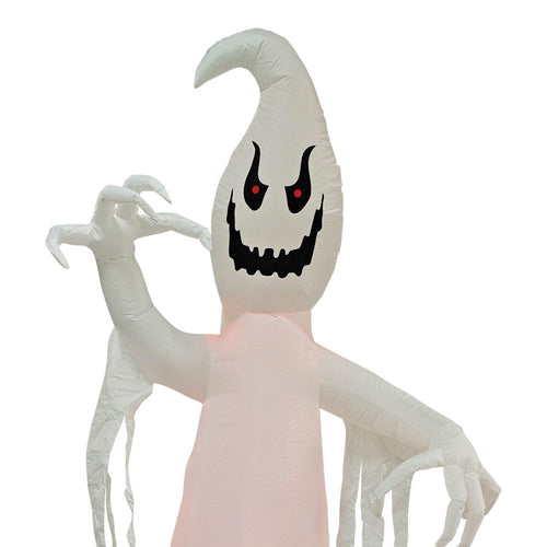 Mad Toys 9 Feet Inflatable Spooky Ghost Reaper Halloween Decorations