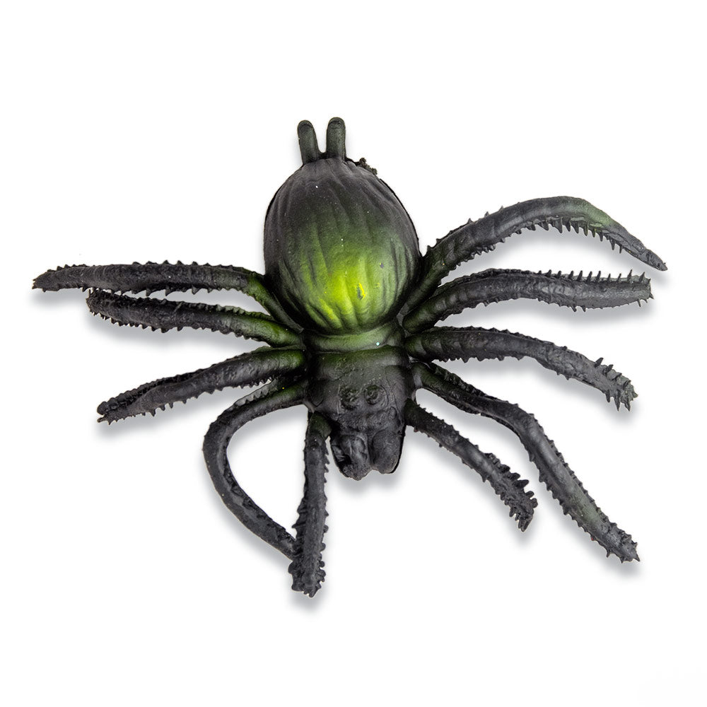 Mad Toys Spooky 8-Piece Spiders Halloween Haunted House Decoration & Props