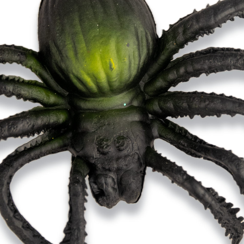 Mad Toys Spooky 8-Piece Spiders Halloween Haunted House Decoration & Props