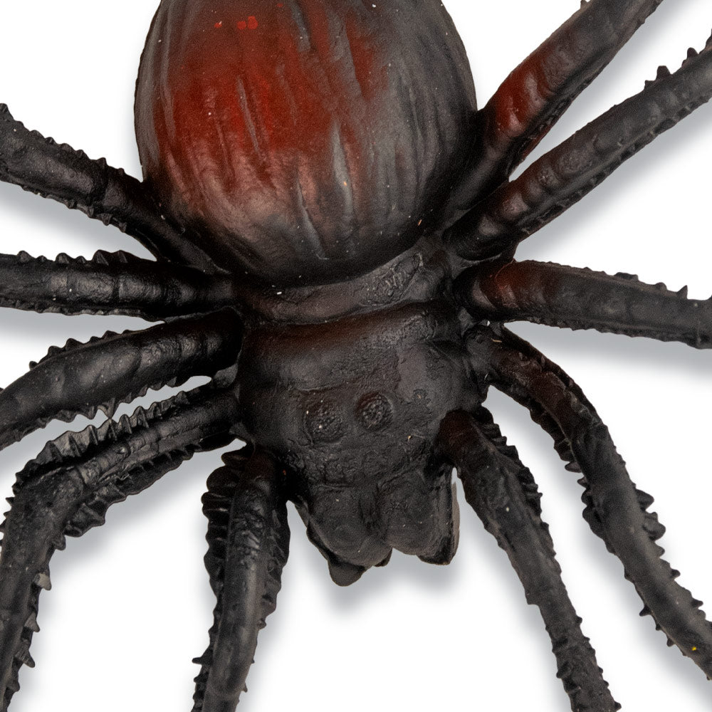 Mad Toys Spooky 8-Piece Spiders Halloween Haunted House Decoration & Props