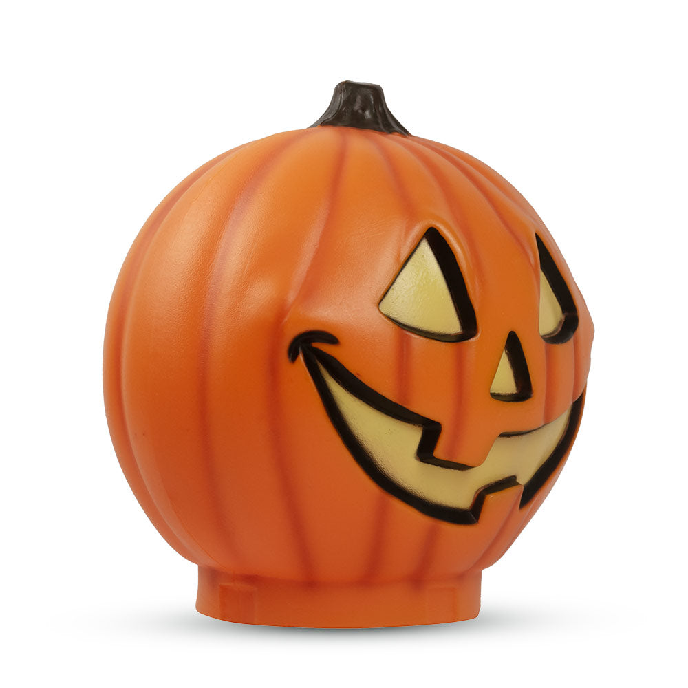 Mad Toys Creepy 9-Inch Light-Up Pumpkin Halloween Decoration