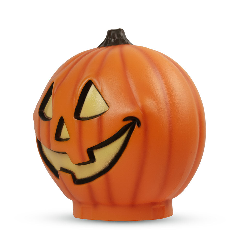 Mad Toys Creepy 9-Inch Light-Up Pumpkin Halloween Decoration