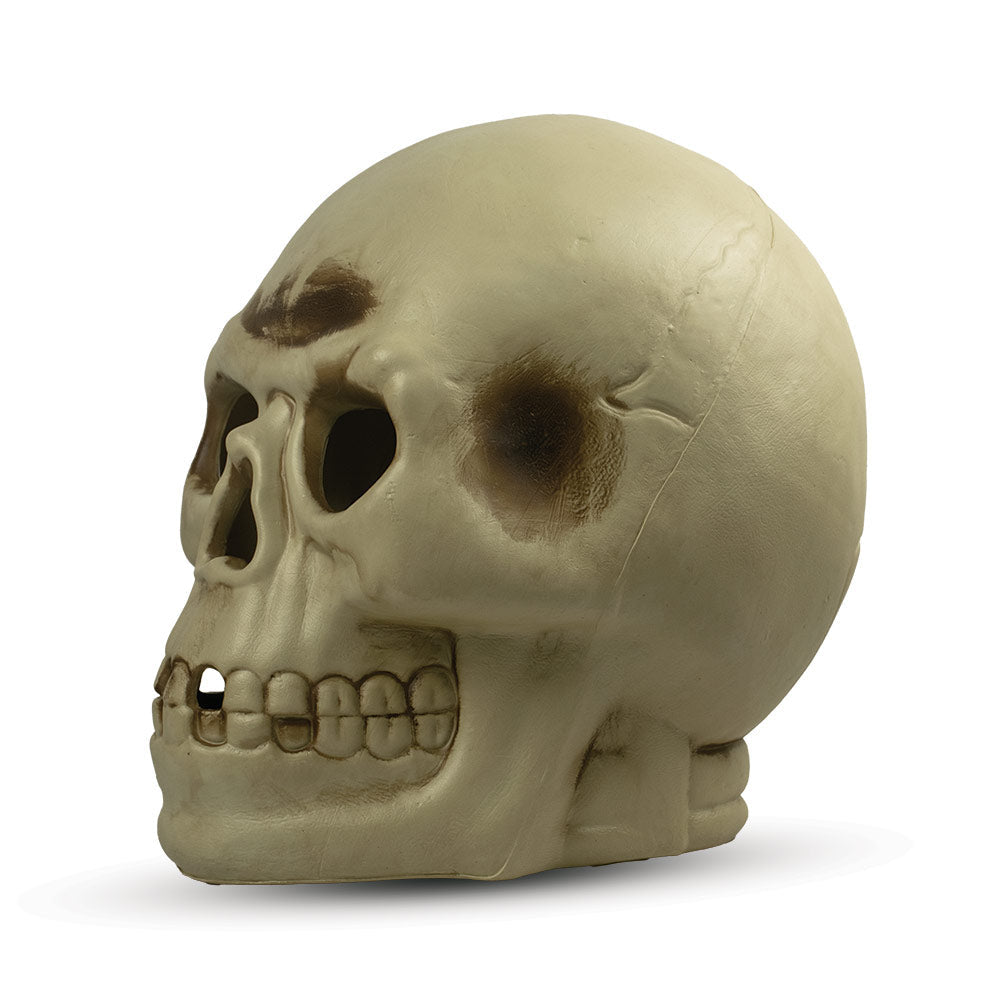 Mad Toys Creepy 14-Inch Giant Light-Up Skull Halloween Decoration