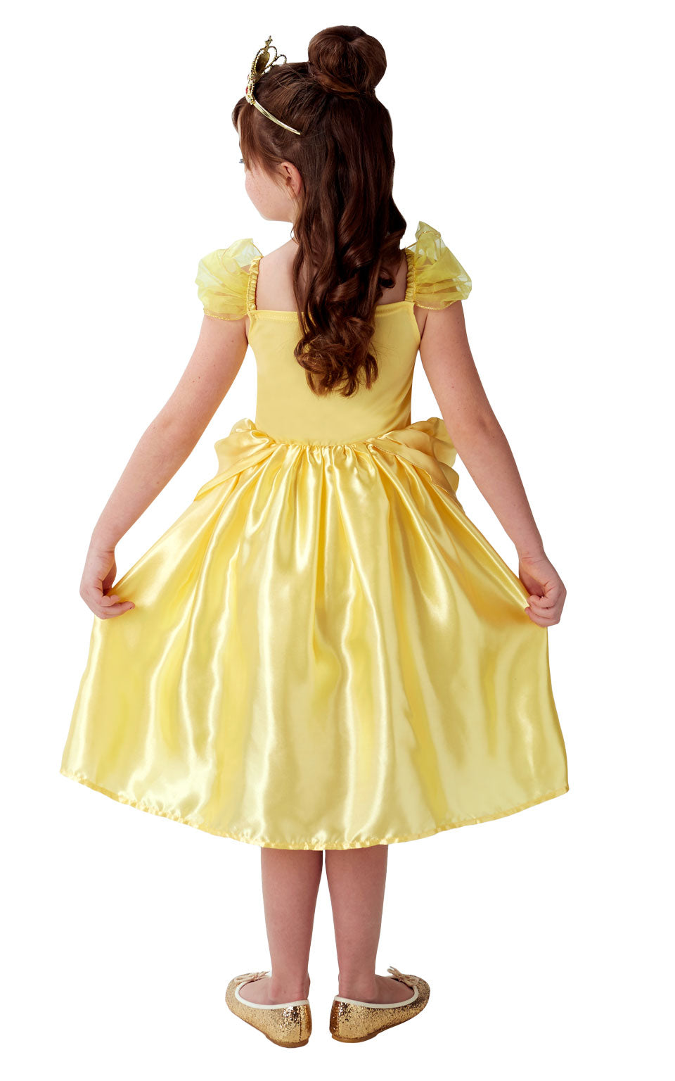 Rubies Disney Princess Beauty and the Beast Golden Belle Storyteller Book Week and World Book Day Halloween Child Costume