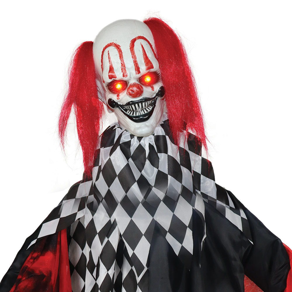 Mad Toys 5 Feet 7 Inches Animated Standing Clown Halloween Decoration