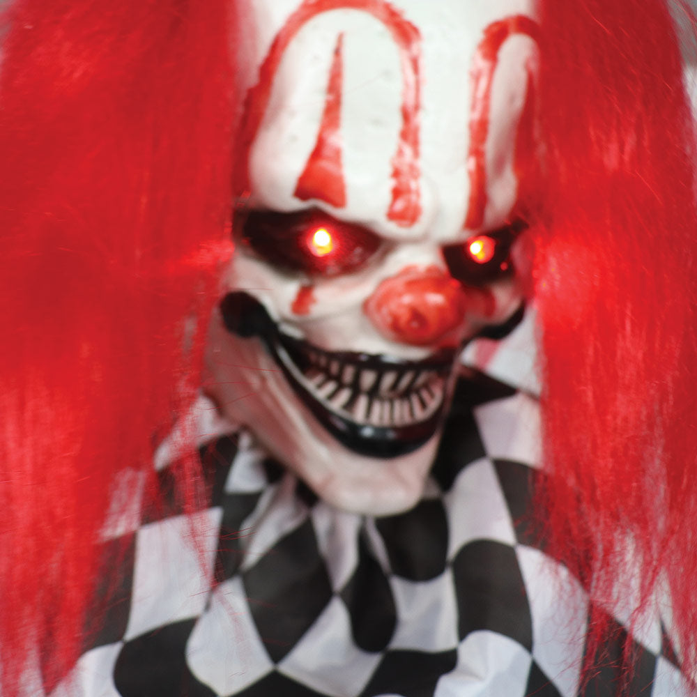 Mad Toys 5 Feet 7 Inches Animated Standing Clown Halloween Decoration