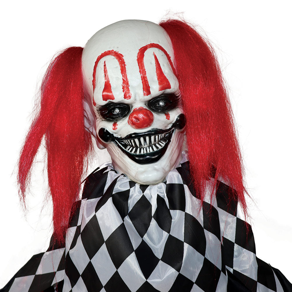 Mad Toys 5 Feet 7 Inches Animated Standing Clown Halloween Decoration