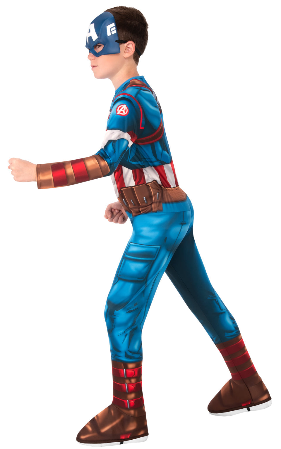 Rubie's Official Marvel Avengers Captain America Classic Book Week and World Book Day Halloween Childs Costume