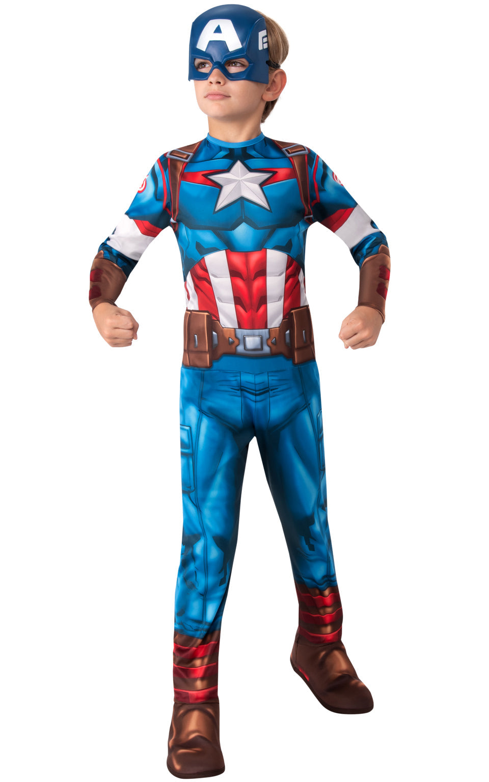 Rubie's Official Marvel Avengers Captain America Classic Book Week and World Book Day Halloween Childs Costume