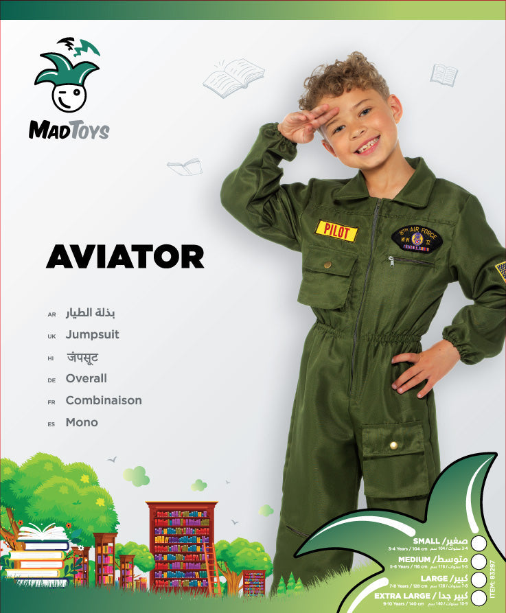 Mad Toys Aviator Book Week Costumes