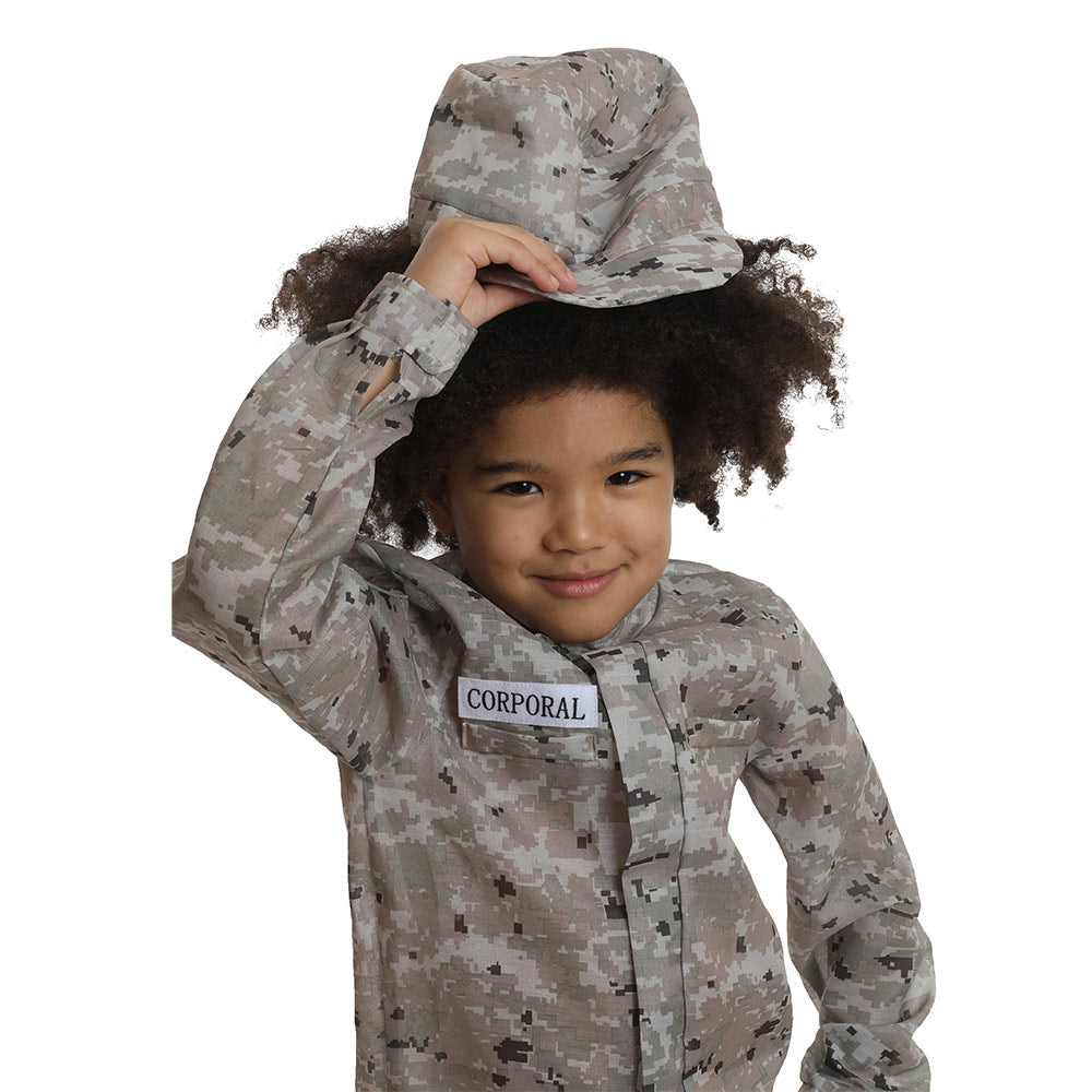 Mad Toys Soldier Kids Professions National Day Costumes