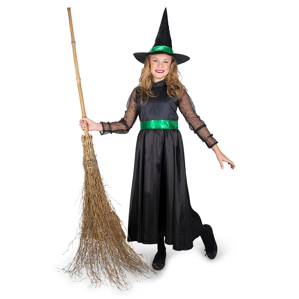 Mad Toys Witch Long Dress Halloween Child Costume