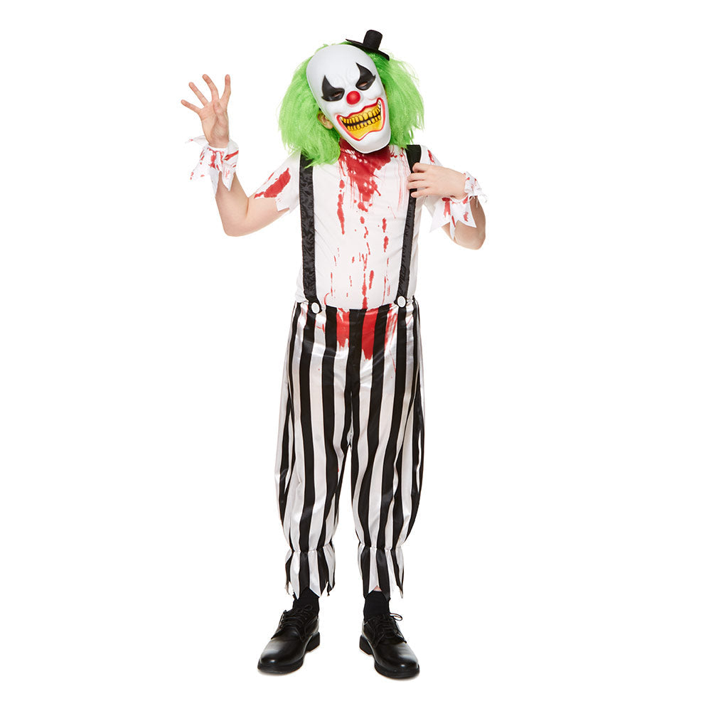 Mad Toys Scary Evil Clown Kids Halloween Costume