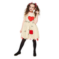 Mad Toys Voodoo Doll Dress Kids Halloween Girls Costume