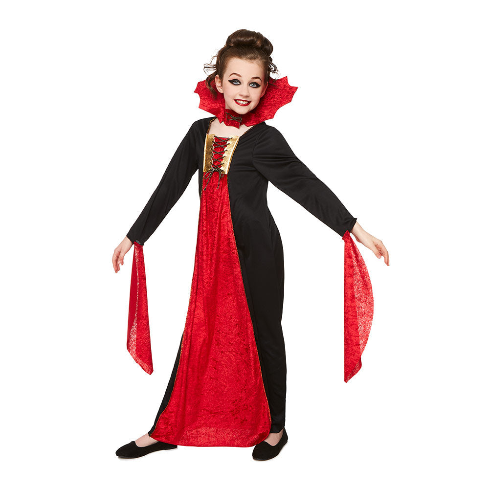 Mad Toys Vampiress Kids Dress-Up Halloween Child Costume