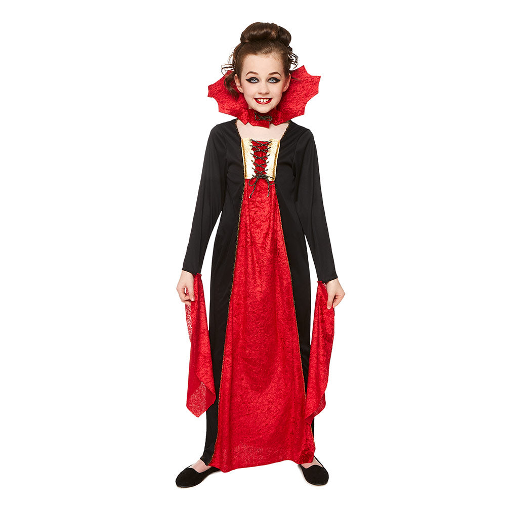 Mad Toys Vampiress Kids Dress-Up Halloween Child Costume