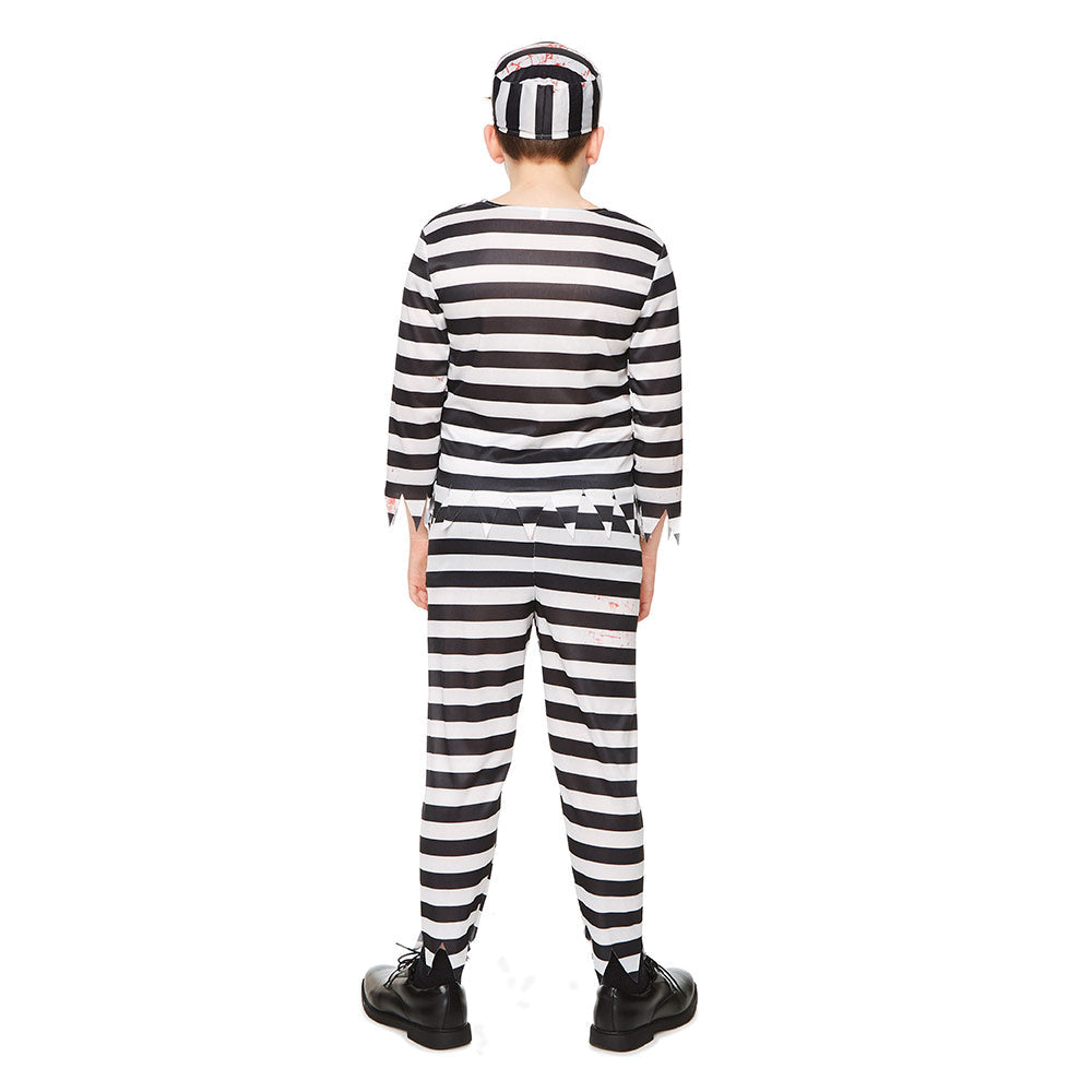 Mad Toys Zombie Prisoner Kids Costume Halloween Dress Up
