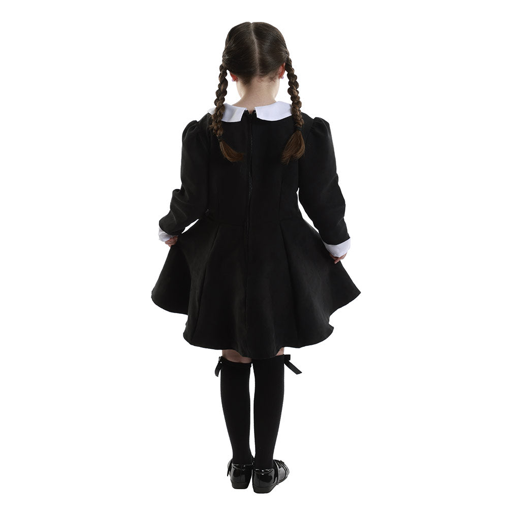 Mad Toys Haunted Child Black Dress Kids Halloween Costume