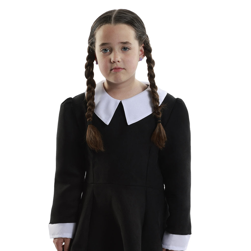 Mad Toys Haunted Child Black Dress Kids Halloween Costume
