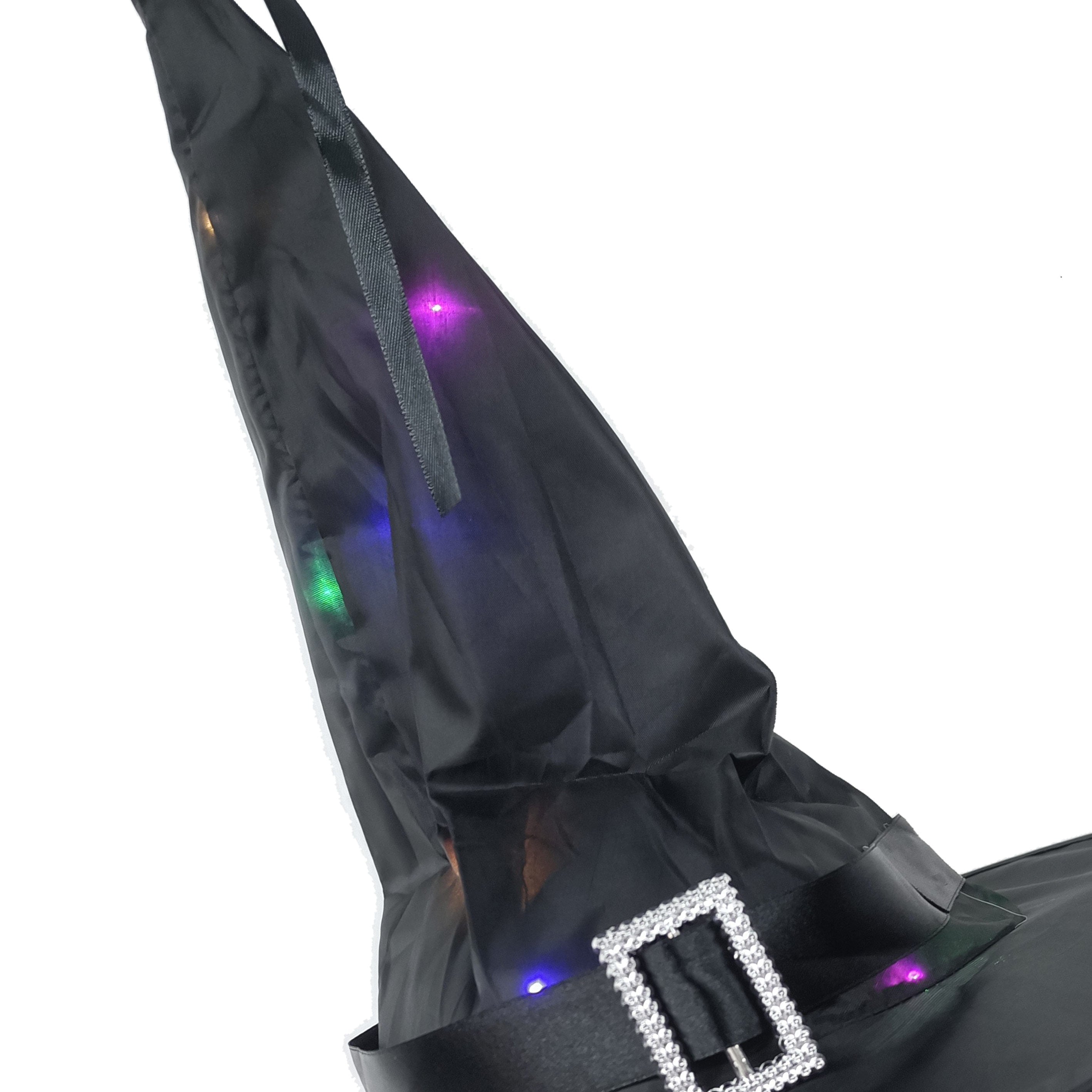 Mad Toys Light Up Witch Hat Halloween Costume Accessory Battery Included