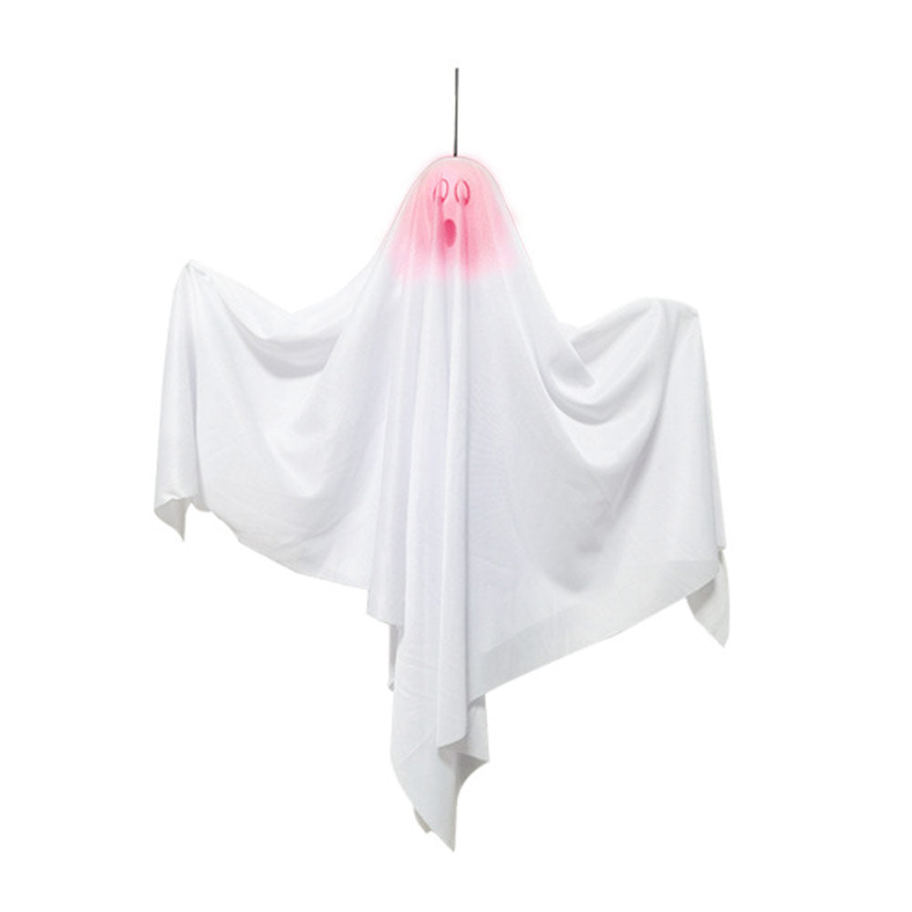 Mad Toys LED Multi-Coloured Hanging Ghost 3 pcs Halloween Decoration