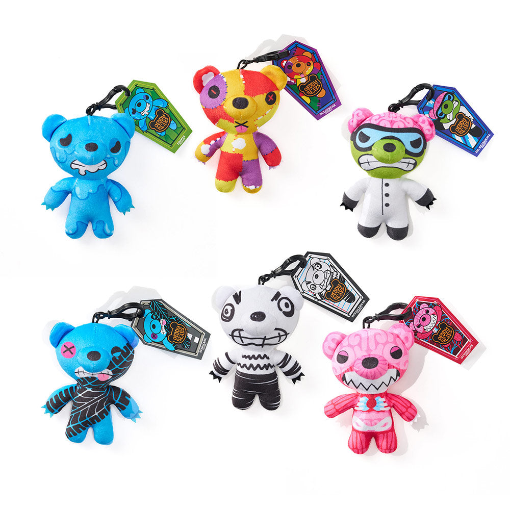 Deddy Bears Mystery Blind Bags 12cm Collectible Plush Toy with Bag Clip, Assorted